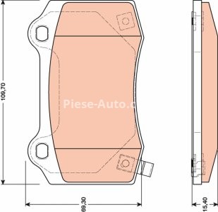 Set plăcuțe frână TRW, spate, pentru: CHEVROLET CAMARO; CHRYSLER 300C; DODGE CHALLENGER, CHARGER; HYUNDAI GENESIS; JEEP GRAND CHEROKEE, GRAND CHEROKEE II, GRAND CHEROKEE III 2.0-Electric 04.99-