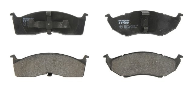 Set plăcuțe frână TRW, față, pentru: CHRYSLER 300M, CARAVAN, CONCORDE, GRAND VOYAGER III, NEON, NEON II, NEW YORKER, VISION, VOYAGER III; DODGE CARAVAN, INTREPID, NEON 1.6-3.8 10.92-12.07 3