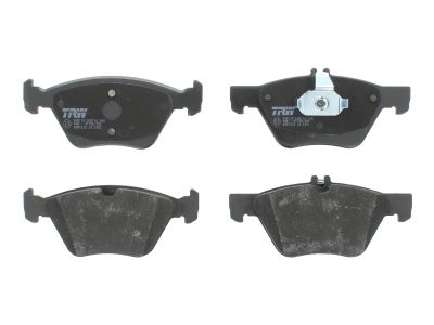 Set plăcuțe frână TRW, față, pentru: MERCEDES CLK (A208), CLK (C208), E T-MODEL (S210), E (VF210), E (W210), S (W220), SLK (R170); CHRYSLER CROSSFIRE 2.0-4.3 06.95-12.08