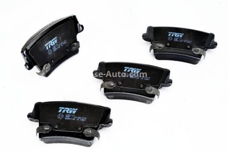 Set plăcuțe frână TRW, spate, pentru: CHRYSLER 300C; DODGE CHALLENGER, CHARGER; LANCIA THEMA 2.7-6.4 09.04-