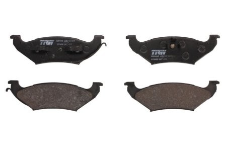 Set plăcuțe frână TRW, spate, pentru: CHRYSLER VOYAGER III; DODGE CARAVAN; LINCOLN CONTINENTAL, CONTINENTAL TOWN CAR, TOWN CAR II; PLYMOUTH VOYAGER 2.0-4.6 10.90-12.02