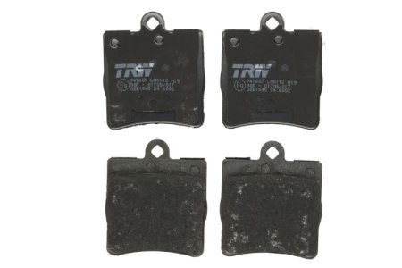 Set plăcuțe frână TRW, spate, pentru: MERCEDES C (CL203), C (W203), CLC (CL203), CLK (A209), CLK (C209), SLK (R171); CHRYSLER CROSSFIRE 1.6-3.2 05.00-06.11