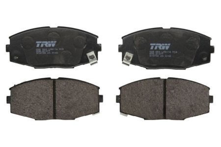 Set plăcuțe frână TRW, față, pentru: DACIA NOVA; TOYOTA CROWN, SUPRA 1.4/2.8/3.0 02.84-03.01