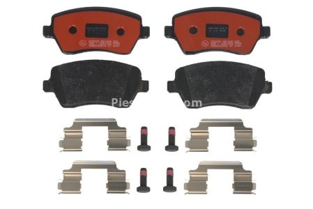 Set plăcuțe frână TRW, din ceramică, față, (cu suruburi de ghidare a etrierului de frana), pentru: DACIA DOKKER, DOKKER EXPRESS/MINIVAN, DUSTER, DUSTER/SUV, LODGY, LOGAN 0.9-Electric 01.03-