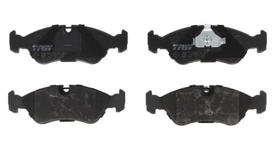 Set plăcuțe frână TRW, față, pentru: DAEWOO ARANOS, CIELO, ESPERO, NEXIA, PRINCE; FSO LANOS; OPEL ASTRA F, ASTRA F/KOMBI, KADETT E, OMEGA A, VECTRA A 1.4-2.4 09.84-10.08