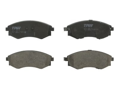 Set plăcuțe frână TRW, față, pentru: DAEWOO KORANDO; HYUNDAI LANTRA I, LANTRA II, SONATA II, SONATA III; SSANGYONG KORANDO, MUSSO, MUSSO SPORTS 1.5-3.2 09.88-