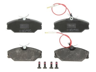 Set plăcuțe frână TRW, față (cu accesorii; cu șuruburi de ghidare etrier frână), pentru: DAEWOO LUBLIN II; RENAULT 25, ESPACE II, LAGUNA I, MEGANE I, MEGANE I CLASSIC 1.4-3.0 04.84-