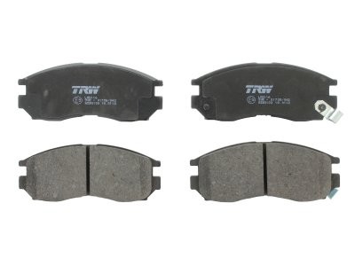 Set plăcuțe frână TRW, față, pentru: DODGE AVENGER; MITSUBISHI COLT IV, ECLIPSE I, ECLIPSE II, GALANT VII, GALANT VIII, L200, LANCER IV, LANCER V, SANTAMO, SPACE 1.6-2.5D 04.91-12.07