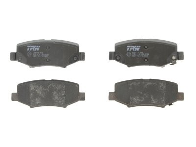 Set plăcuțe frână TRW, spate, pentru: DODGE NITRO; JEEP CHEROKEE, COMPASS, WRANGLER III 2.4-4.0 08.03-
