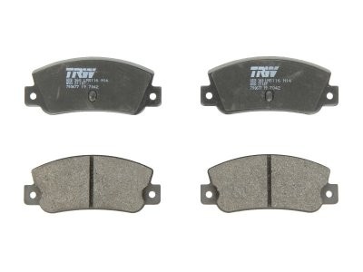 Set plăcuțe frână TRW, spate, pentru: FIAT ARGENTA, BRAVO I, CROMA; LANCIA BETA, DEDRA, DELTA I, PRISMA, THEMA 1.3-2.9 07.77-10.01