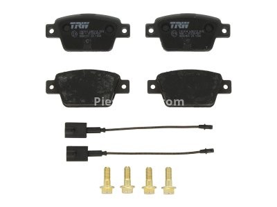 Set plăcuțe frână TRW, spate, pentru: FIAT BRAVO II, MULTIPLA; LANCIA DELTA III 1.4-2.0D 04.02-12.14