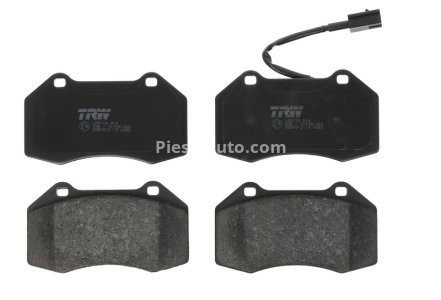 Set placute frana față, pentru: ABARTH 500 / 595 / 695, 500C / 595C / 695C, GRANDE PUNTO, PUNTO, PUNTO EVO; ALFA ROMEO MITO; FIAT DOBLO 1.4/1.6 10.01-