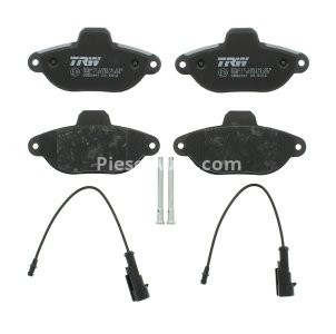 Set plăcuțe frână TRW, față (cu suplimente), pentru: FIAT PANDA, PUNTO, SEICENTO / 600; FORD KA 0.9/1.1/1.2 11.97-