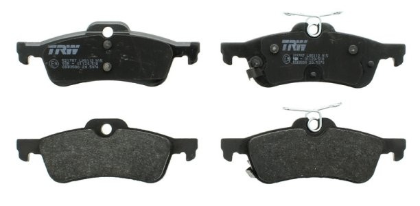 Set plăcuțe frână TRW, spate, pentru: HONDA CIVIC IX 1.4-2.2D 02.12-12.16