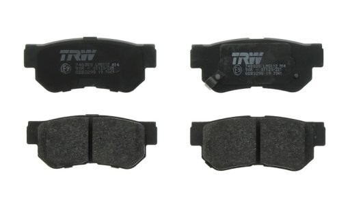 Set plăcuțe frână TRW, spate, pentru: HONDA CIVIC IX; HYUNDAI GETZ, MATRIX, SANTA FÉ I; KIA MAGENTIS I 1.4-2.7 02.01-