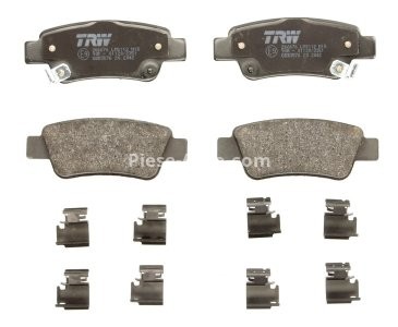 Set plăcuțe frână TRW, spate, pentru: HONDA CR-V IV 1.6D/2.0 10.12-