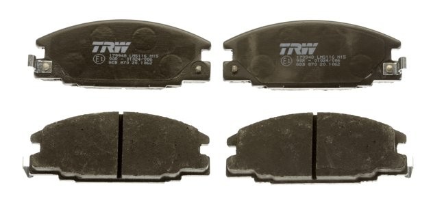 Set plăcuțe frână TRW, față, pentru: ISUZU CAMPO, ELF, KB, TROOPER I; OPEL CAMPO, FRONTERA A, FRONTERA A SPORT 2.0-3.1D 01.83-09.03 3