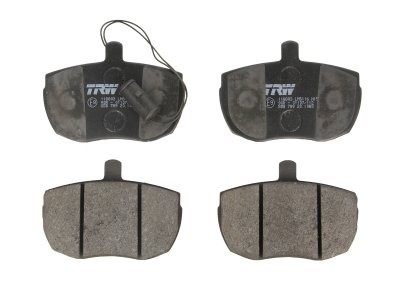 Set plăcuțe frână TRW, față, pentru: IVECO DAILY II; ALFA ROMEO AR 8; FORD TRANSIT; LAND ROVER DISCOVERY I, RANGE ROVER I; LDV SHERPA; ROVER 2000-3500 2.0-4.0 06.76-10.98