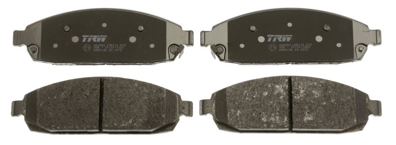 Set plăcuțe frână TRW, față, pentru: JEEP COMMANDER, GRAND CHEROKEE II, GRAND CHEROKEE III 3.0D-5.7 04.99-12.10 3
