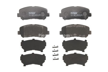 Set plăcuțe frână TRW, față, pentru: MERCEDES A (V177), A (W177), B SPORTS TOURER (W247), CLA (C118), CLA SHOOTING BRAKE (X118), EQA (H243), EQB (X243), GLA (H247) 1.3-Electric 11.11-