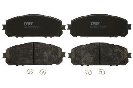 Set plăcuțe frână TRW, față (cu suplimente), pentru: JEEP CHEROKEE 2.0-3.2 11.13-