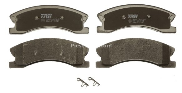 Set plăcuțe frână TRW, față (cu suplimente), pentru: JEEP GRAND CHEROKEE II 2.7D-4.7 10.98-09.05 3
