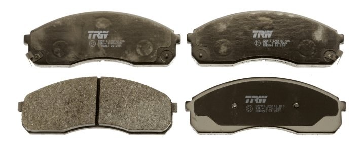Set plăcuțe frână TRW, față, pentru: KIA BESTA, CARNIVAL I, CARNIVAL II, K2900, PREGIO, PREGIO II 2.5-2.9D 08.95- 3
