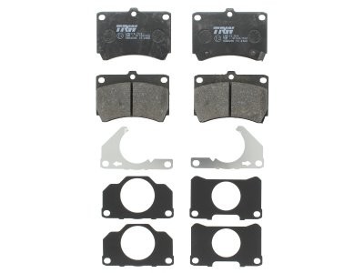 Set plăcuțe frână TRW, față, pentru: KIA RIO I; MAZDA DEMIO 1.3/1.5 08.98-02.05