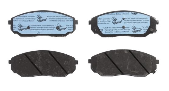 Set plăcuțe frână TRW, față, pentru: KIA SORENTO I 2.4/2.5D/3.5 08.02-12.11