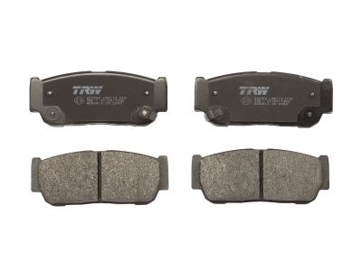 Set plăcuțe frână TRW, spate, pentru: SSANGYONG KYRON, REXTON W / REXTON, RODIUS I, RODIUS II, STAVIC 2.0D-3.2 05.05-