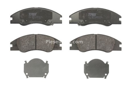 Set plăcuțe frână TRW, față, pentru: KIA CERATO I 1.6/1.6D/2.0 03.04-12.09