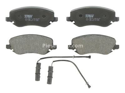 Set plăcuțe frână TRW, față, pentru: LANCIA THESIS 2.0-3.2 07.02-07.09