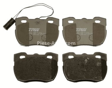 Set plăcuțe frână TRW, față, pentru: LAND ROVER 90 I, DEFENDER, DISCOVERY I, RANGE ROVER I 2.0-4.3 08.81-02.16 3