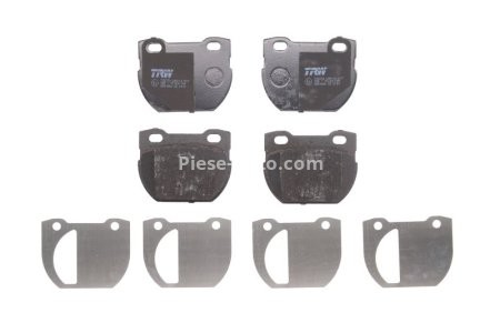 Set plăcuțe frână TRW, spate, pentru: LAND ROVER DEFENDER 2.2D-3.9 08.90-02.16