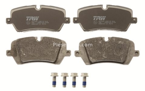 Set plăcuțe frână TRW, spate, pentru: LAND ROVER DEFENDER, DISCOVERY V, RANGE ROVER IV, RANGE ROVER SPORT II; PORSCHE 918 SPYDER 2.0-5.0 08.12- 3
