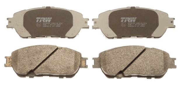 Set plăcuțe frână TRW, față, pentru: LEXUS ES; TOYOTA AVALON, CAMRY, SIENNA, SOLARA, TACOMA 2.4-4.0 08.01- 3