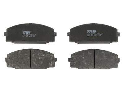 Set plăcuțe frână TRW, față, pentru: LEXUS ES; TOYOTA DYNA, DYNA 100, DYNA 200, DYNA 400, GRANVIA, HIACE III, HIACE IV, HIACE V, HILUX V, TOYOACE 2.0-4.1D 12.82-