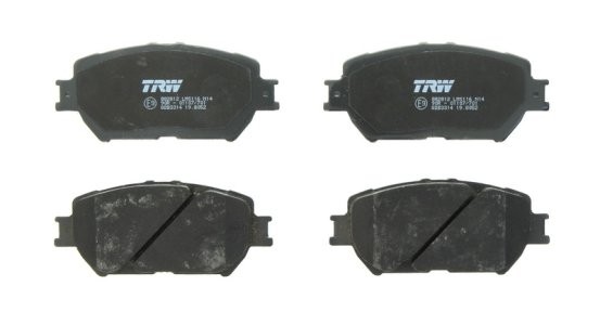 Set plăcuțe frână TRW, față, pentru: LEXUS GS, IS II; TOYOTA CAMRY, MARK X I 2.0-3.3 08.01-03.13
