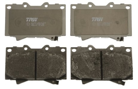Set plăcuțe frână TRW, față, pentru: LEXUS LX; TOYOTA LAND CRUISER, LAND CRUISER 100, TUNDRA 3.4/4.2D/4.7 01.90- 3