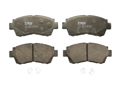 Set plăcuțe frână TRW, față (cu suplimente), pentru: LEXUS ES, LS, SC; TOYOTA ALTEZZA, ALTEZZA GITA, AVALON, BREVIS, CAMRY, CELICA, CROWN, MARK II, MARK II VIII, PROGRES 2.0-4.0 12.89-