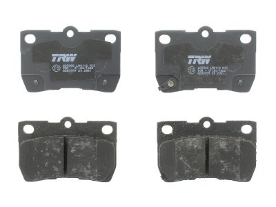 Set plăcuțe frână TRW, spate, pentru: LEXUS GS, IS C, IS II, IS III; TOYOTA MARK X I, MARK X II 2.2D-4.6 11.04-