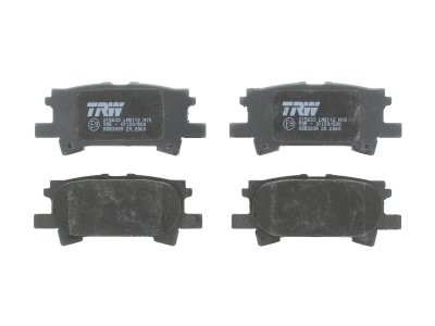 Set plăcuțe frână TRW, spate, pentru: LEXUS RX; TOYOTA HARRIER, HIGHLANDER / KLUGER 2.4-3.5 09.00-12.13