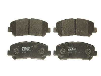 Set plăcuțe frână TRW, față (cu suplimente), pentru: MAZDA CX-5 2.0/2.2D/2.5 11.11-