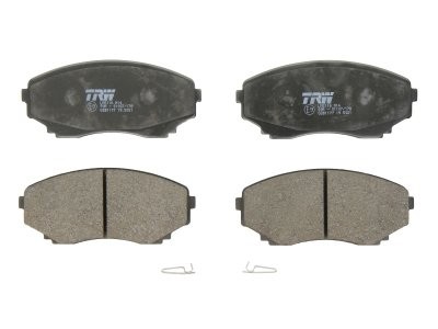 Set plăcuțe frână TRW, față (cu suplimente), pentru: MAZDA E, MPV I, MPV II 2.0-3.0 11.88-12.06