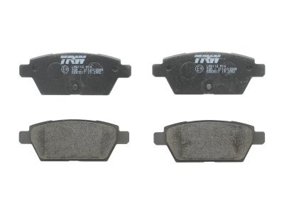 Set plăcuțe frână TRW, spate, pentru: MAZDA 323 F V, 6; RENAULT THALIA I 1.4/1.8/2.3 08.94-