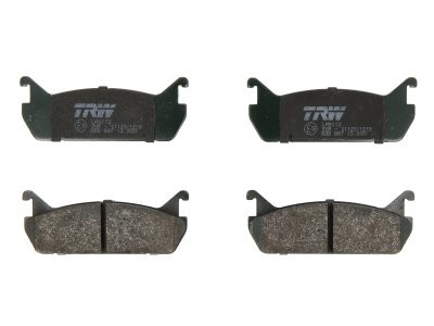 Set plăcuțe frână TRW, spate, pentru: MAZDA 323 C IV, 323 F IV, 323 P V, 323 S IV, MX-5 I; SUZUKI BALENO 1.3-1.9D 06.89-05.02