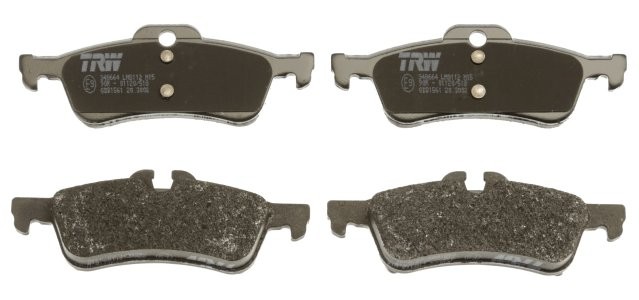 Set plăcuțe frână TRW, spate, pentru: LINCOLN CONTINENTAL; MINI (R50, R53), (R52) 1.4D/1.6/3.8 09.87-07.08 3