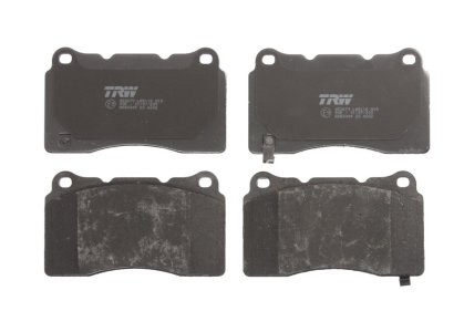Set plăcuțe frână TRW, față, pentru: MITSUBISHI LANCER VI, LANCER VII, LANCER VIII 1.6-Electric 01.98-