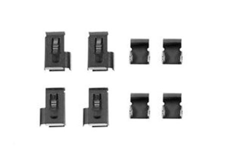 Kit montare placute frana Spate pentru: MITSUBISHI ECLIPSE I, ECLIPSE II, GALANT VI, LANCER IV 1.6/1.8/2.0 11.87-04.99