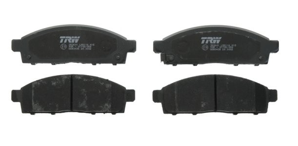 Set plăcuțe frână TRW, față, pentru: MITSUBISHI L200 / TRITON, PAJERO SPORT II 2.4D-3.5 11.05-